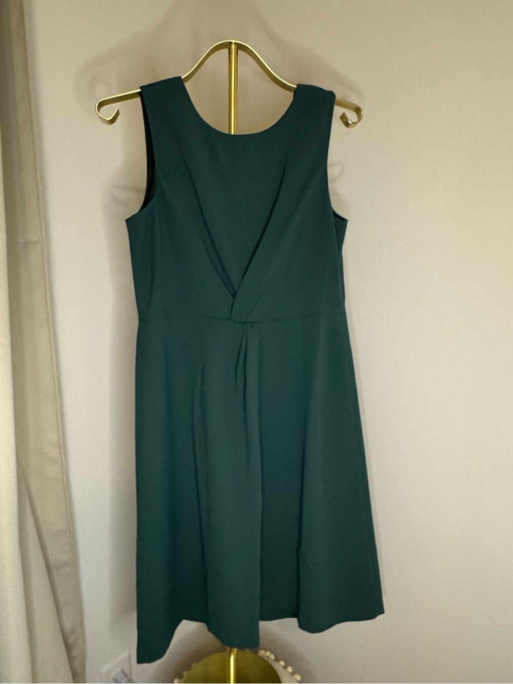 NWT J.Crew Knot-Front Sheath Work/Professional Dress in Academic Green Size 4